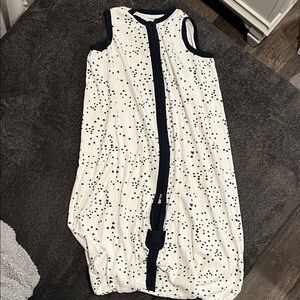 Burt's Bees Baby Beekeeper Sleep Sack - White & Blue Star Print